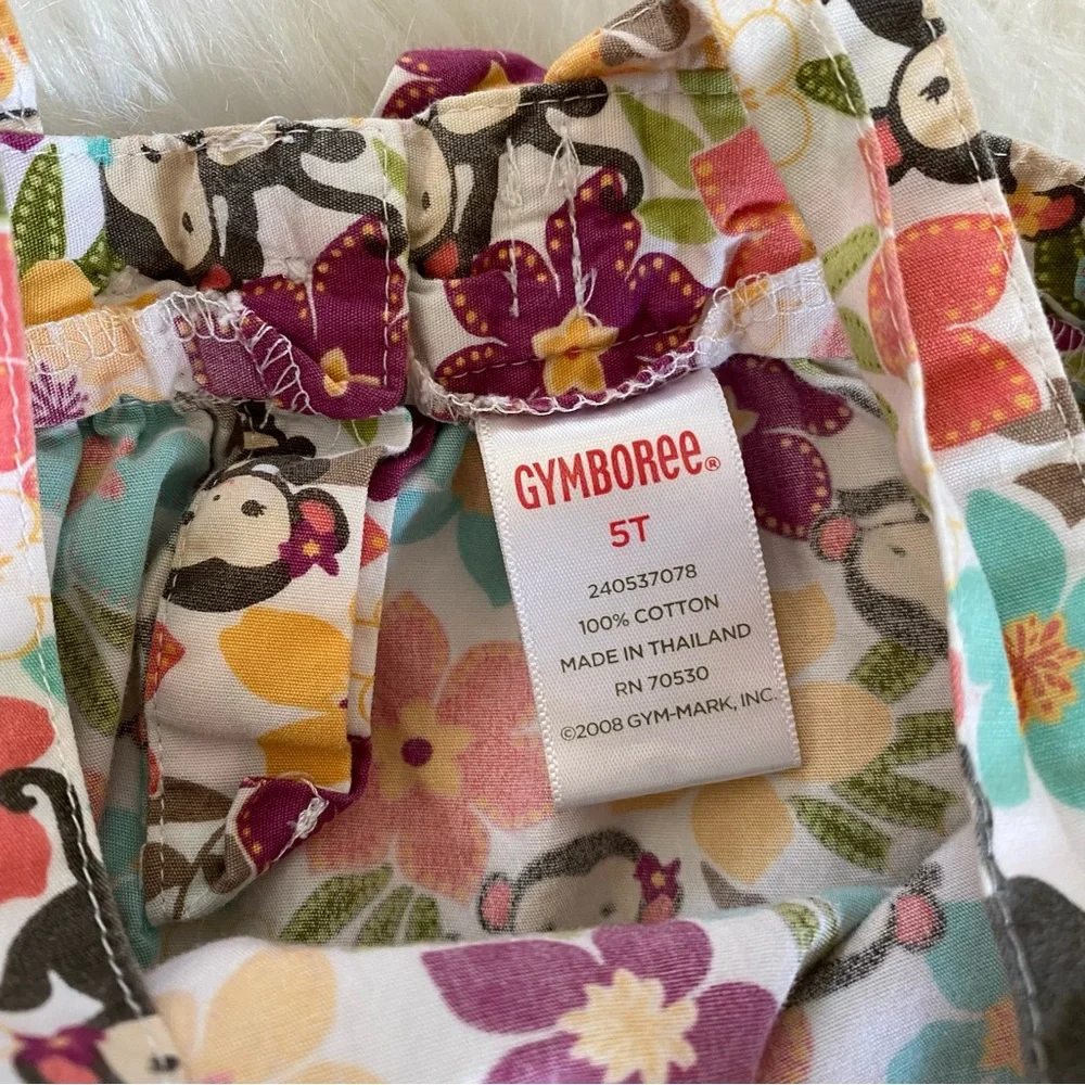 Gymboree Pink and White Sundress Casual 3/4 Sleeve